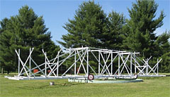 Jansky's antenna replica