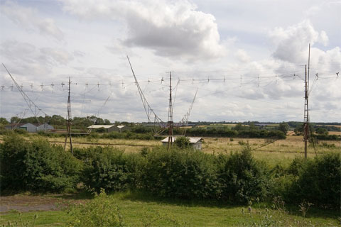 C4 Array and (behind) Interplanetary Scintillation Array
