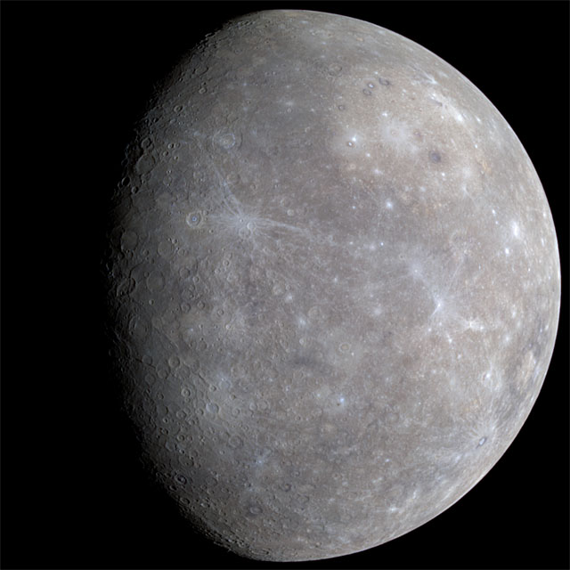 MESSENGER image of Mercury