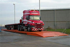 Truck weighbridge
