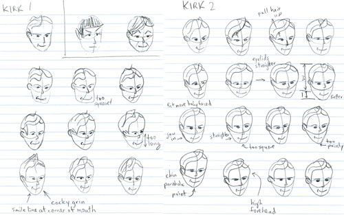 Kirk sketches