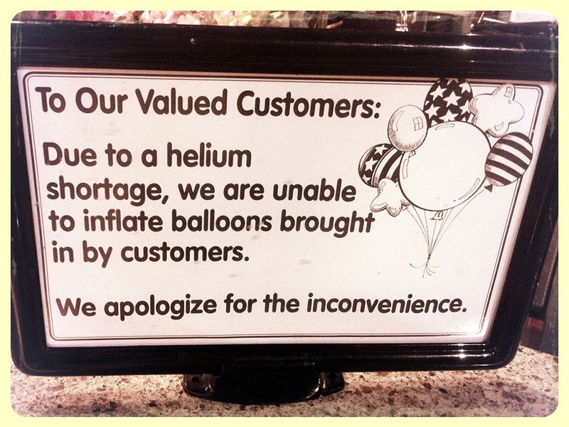 Peak helium