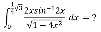 a super nasty looking integral