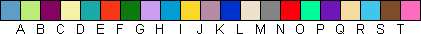 colour swatches